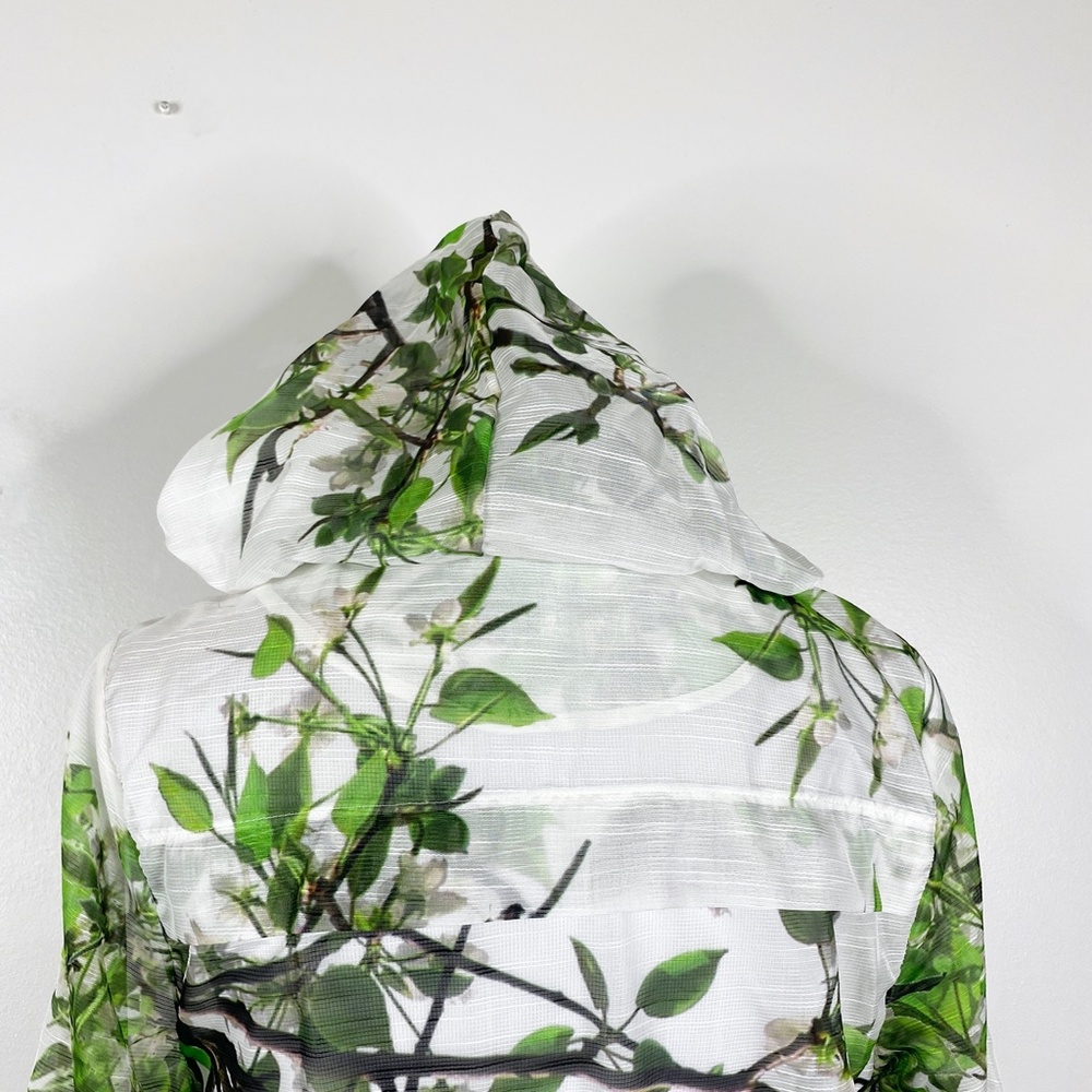 NWT Luii Sheer Branches Jacket Sz. S Lightweight w/Hood - Picture 10 of 16